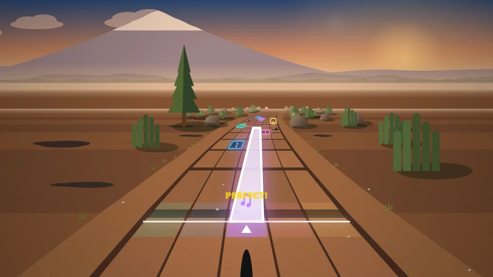 Volcanic badlands